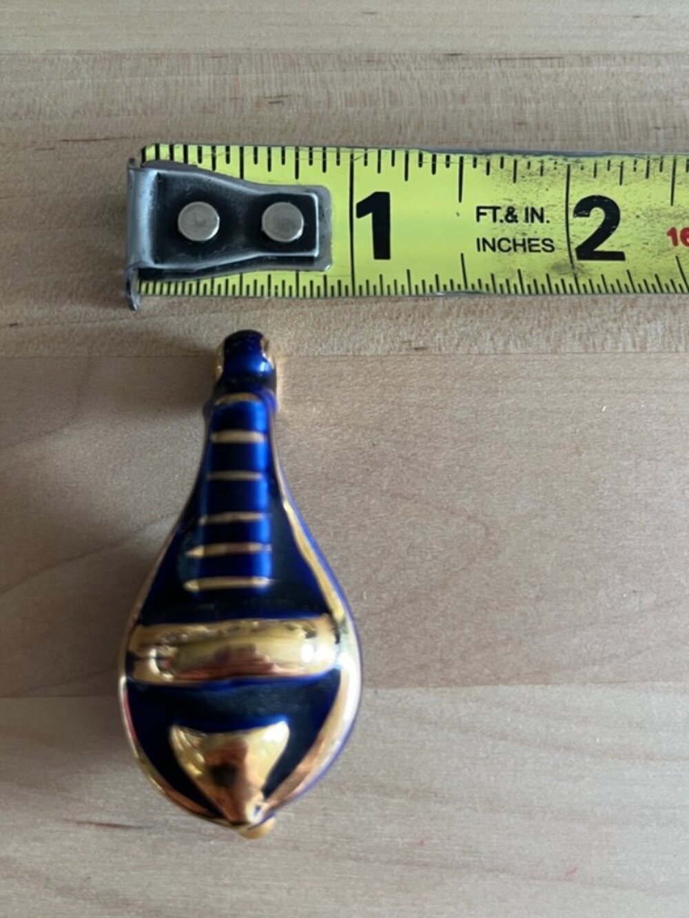 Limoges Porcelain Miniature Mandolin